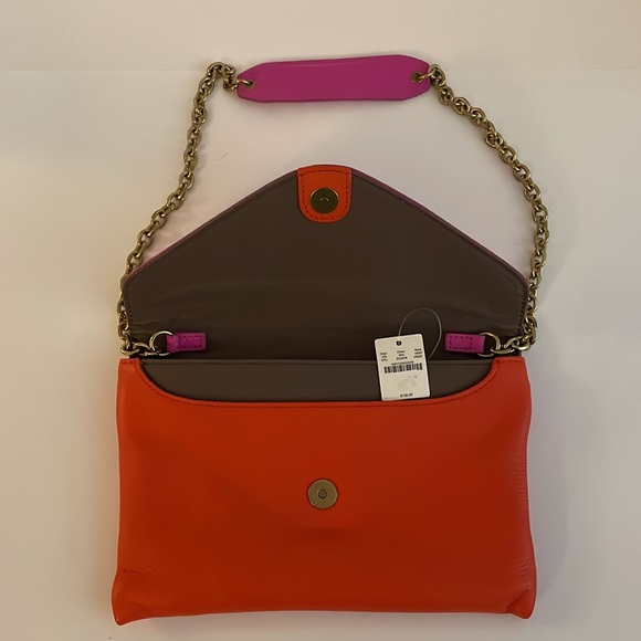 J Crew Invitation Color Block Clutch - NWT - Picture 3 of 5